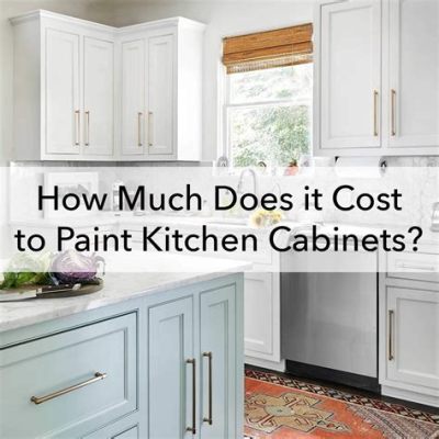 how much to charge for painting cabinets: should the price be based on the size of the cabinet or the time it takes?